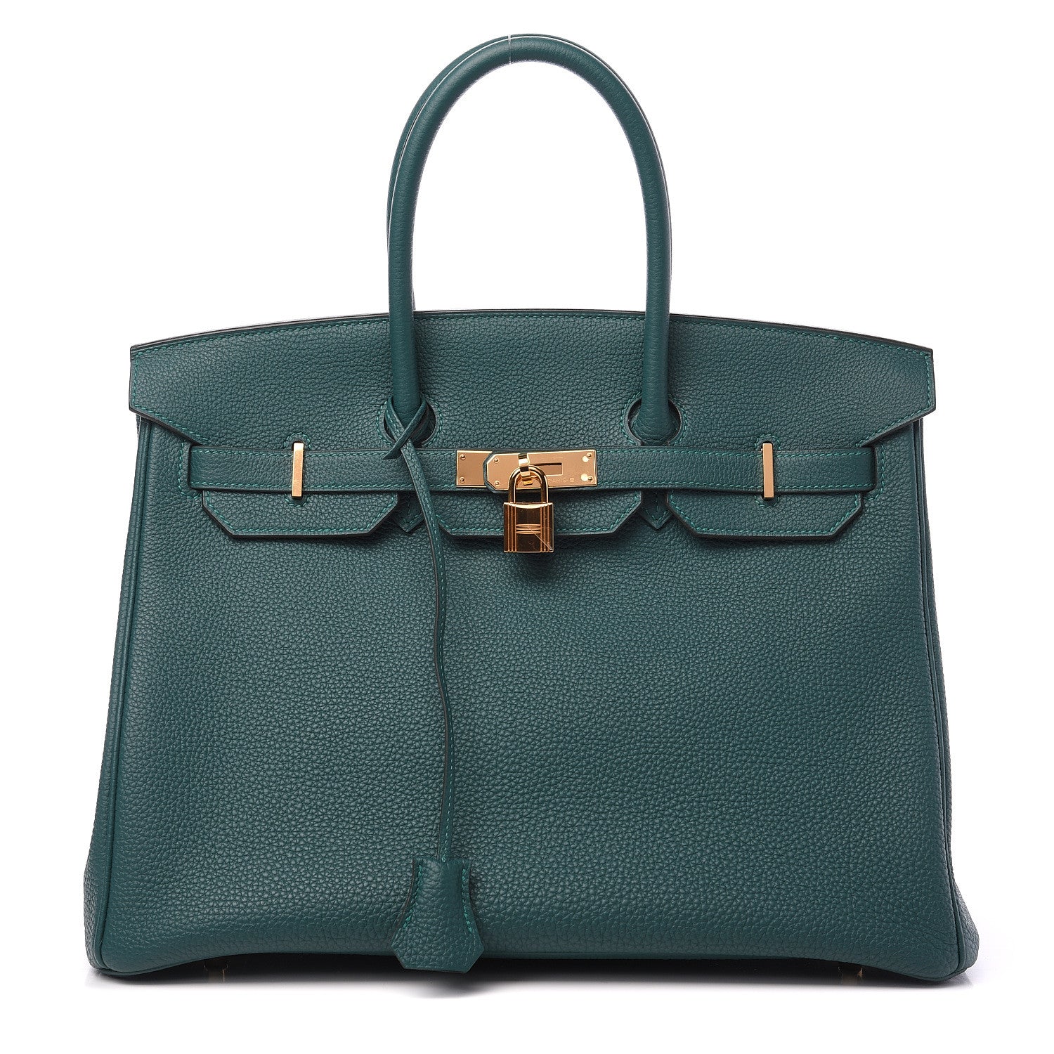 Hermes Togo Birkin 35 Malachite 1 of 10