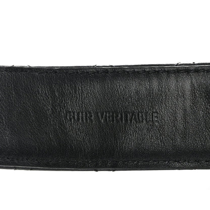 Chanel Lambskin Quilted CC Chain Belt 80 32 Black 4 of 7
