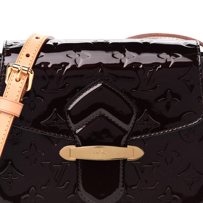 Louis Vuitton Vernis Bellflower PM Amarante 9 of 9