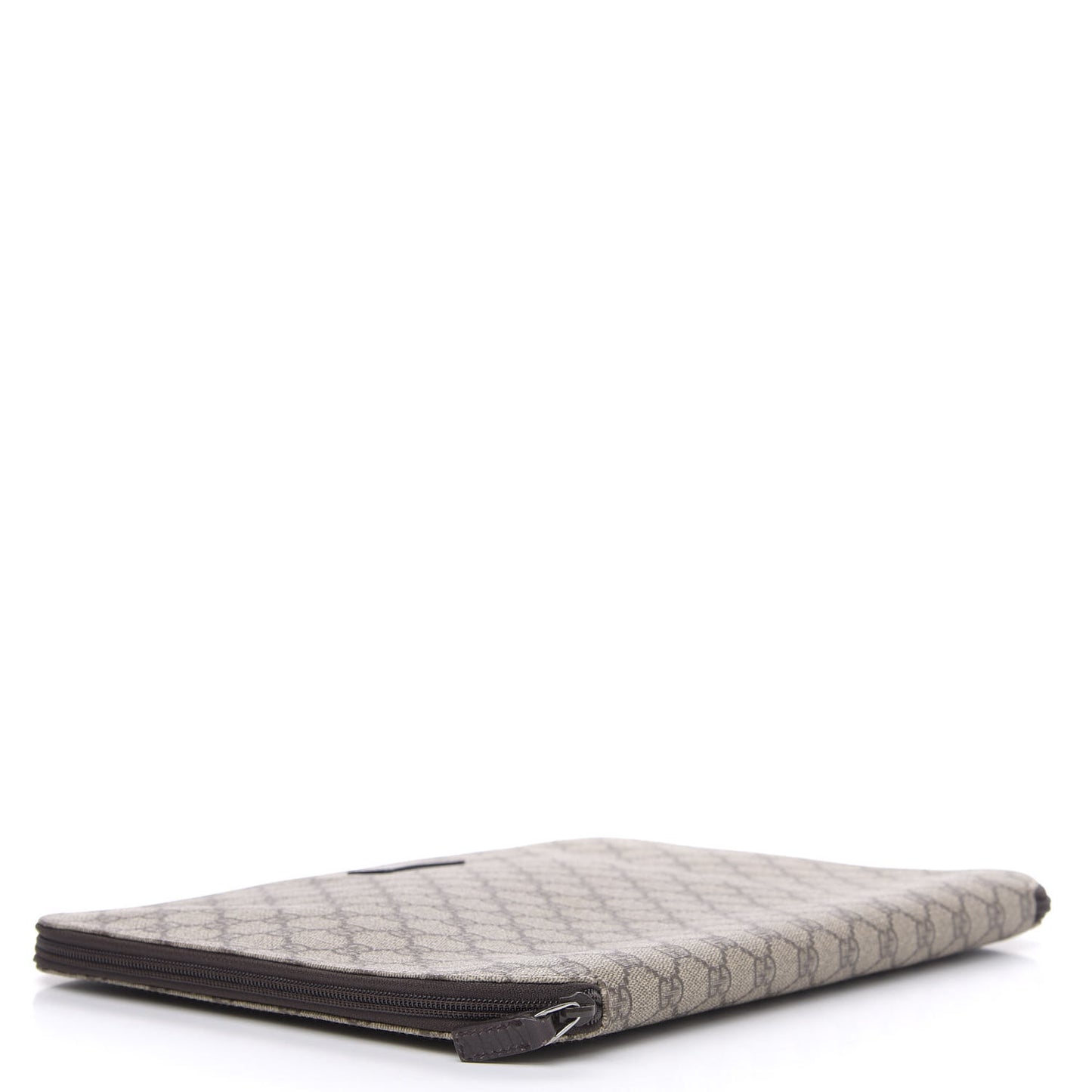 GG Plus Monogram Portfolio Brown