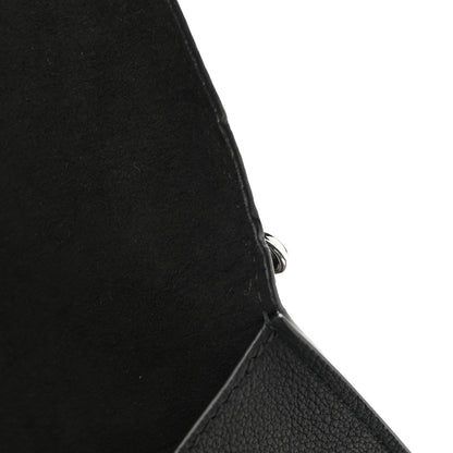 Louis Vuitton Soft Calfskin Mylockme Chain Bag BB Black 12 of 12