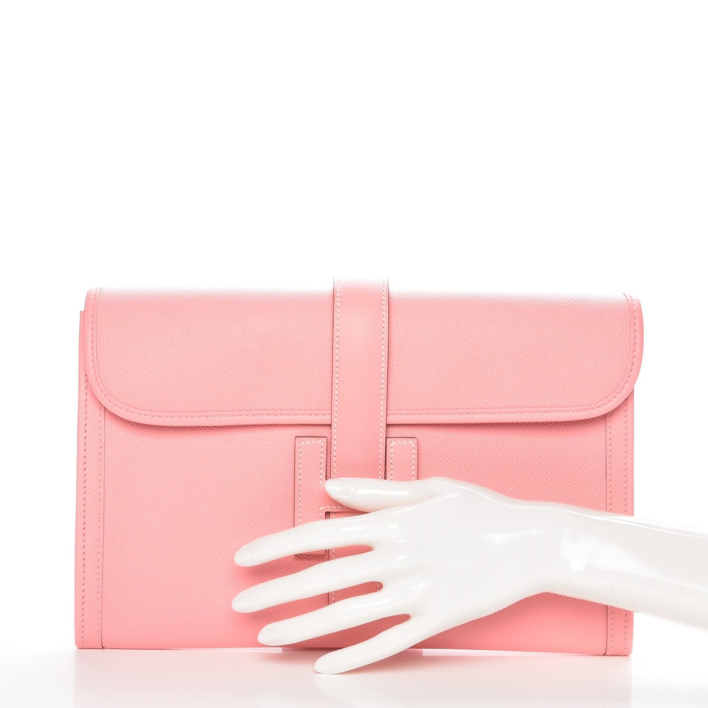 Epsom Jige PM Clutch Rose Confetti