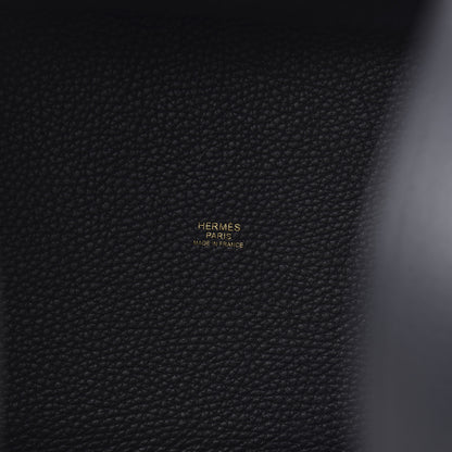 Hermes Taurillon Clemence Picotin Lock 22 MM Black 6 of 11