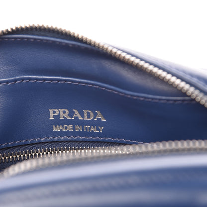 Prada Soft Calfskin Diagramme Crossbody Bag Bleuette 6 of 9