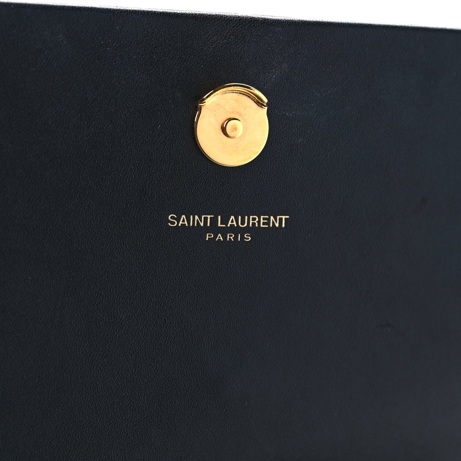 Saint Laurent Smooth Calfskin Medium Classic Monogram Kate Tassel Satchel Black 7 of 9