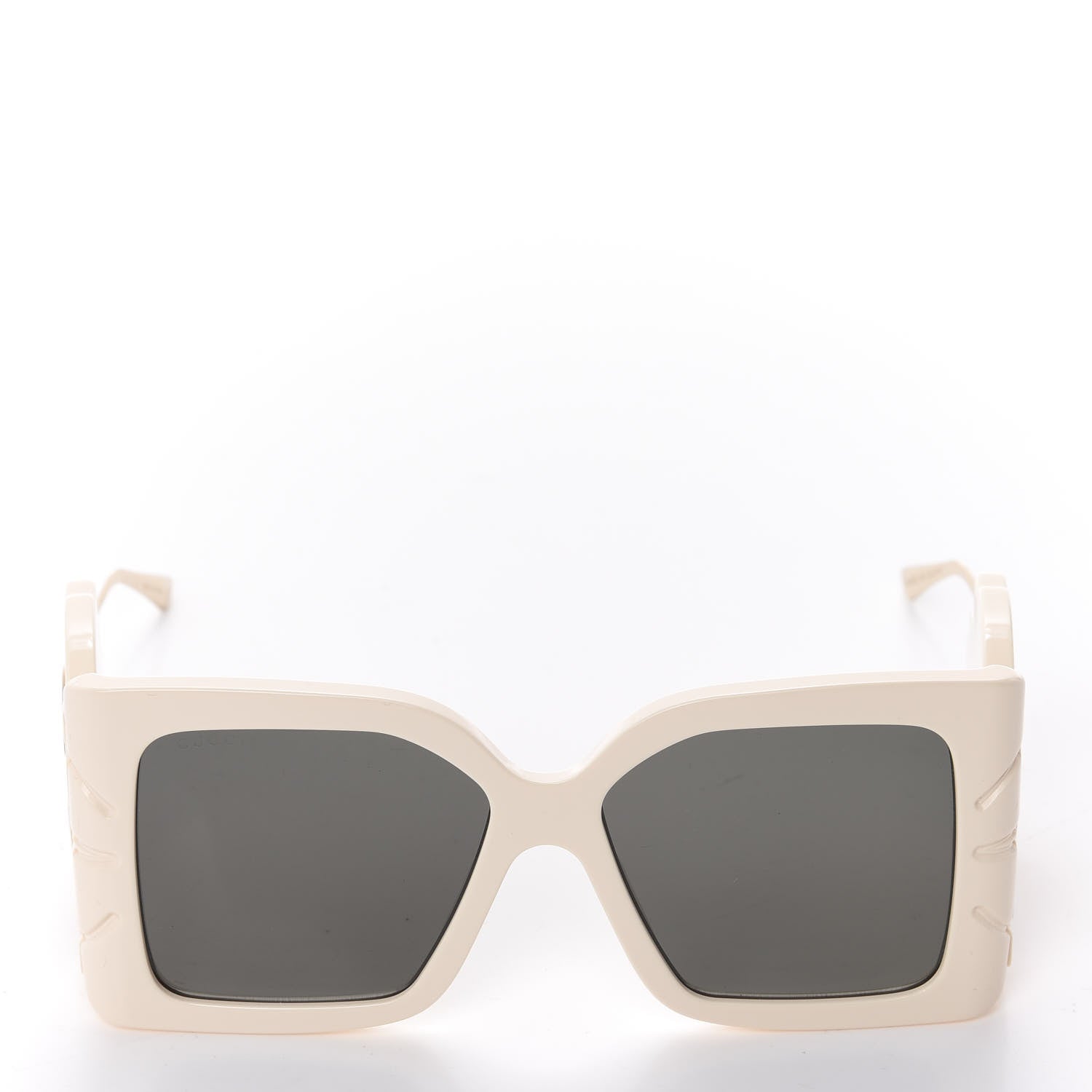 Gucci Acetate Square Frame Wing Sunglasses GG0535S Ivory 2 of 8