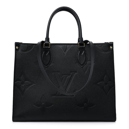 Louis Vuitton Empreinte Monogram Giant Onthego MM Black 1 of 9