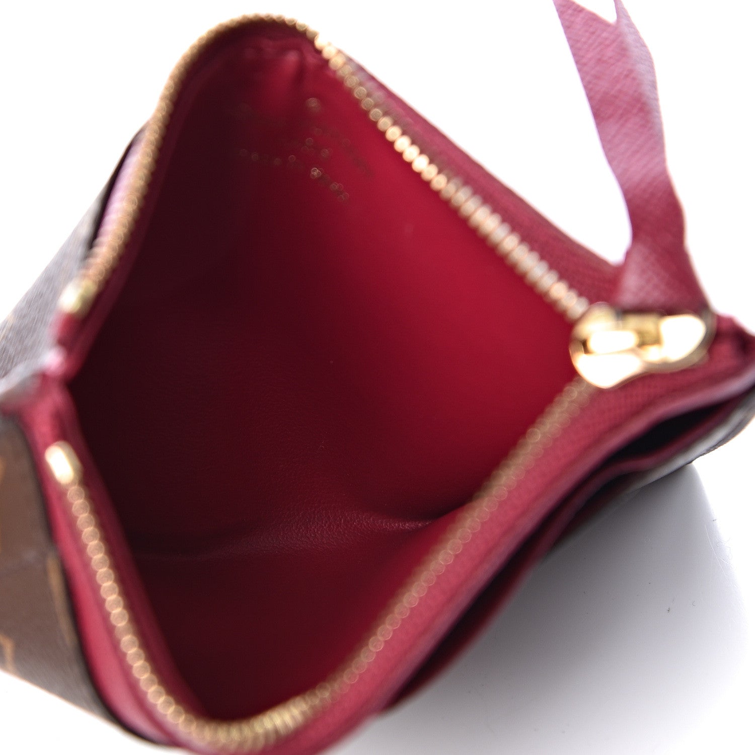 Louis Vuitton Monogram Zipped Card Holder Fuchsia 5 of 6