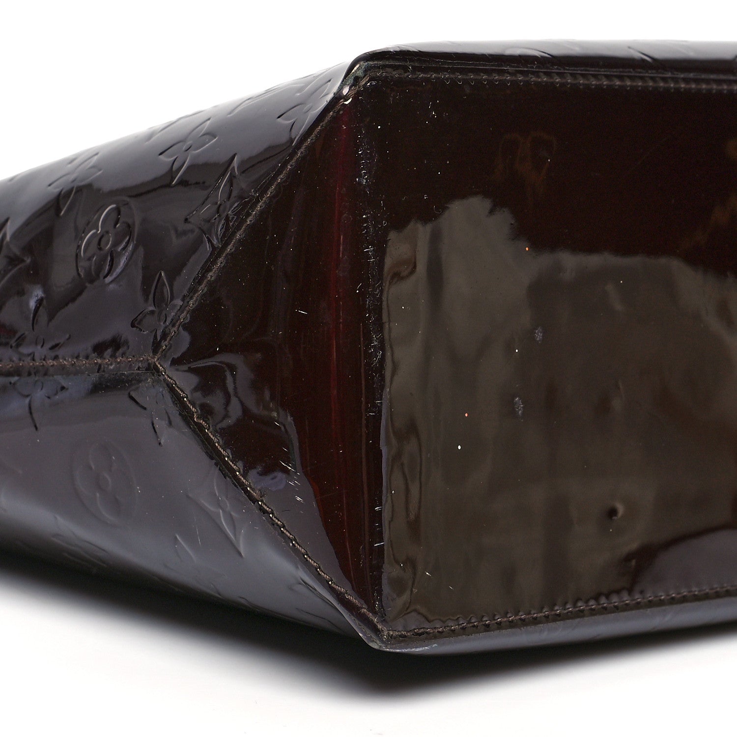 Louis Vuitton Vernis Wilshire MM Amarante 8 of 15