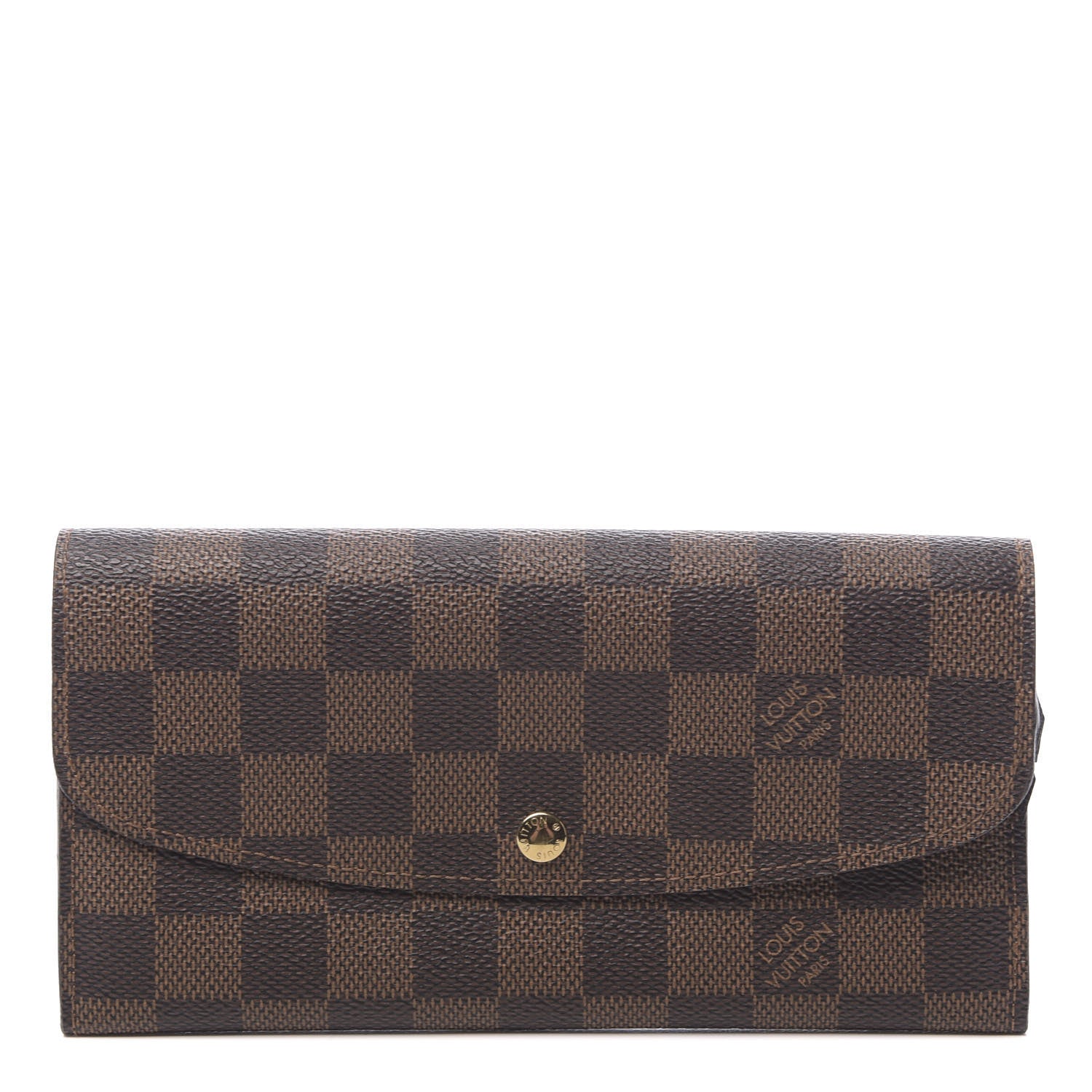Louis Vuitton Damier Ebene Emilie Wallet 1 of 7