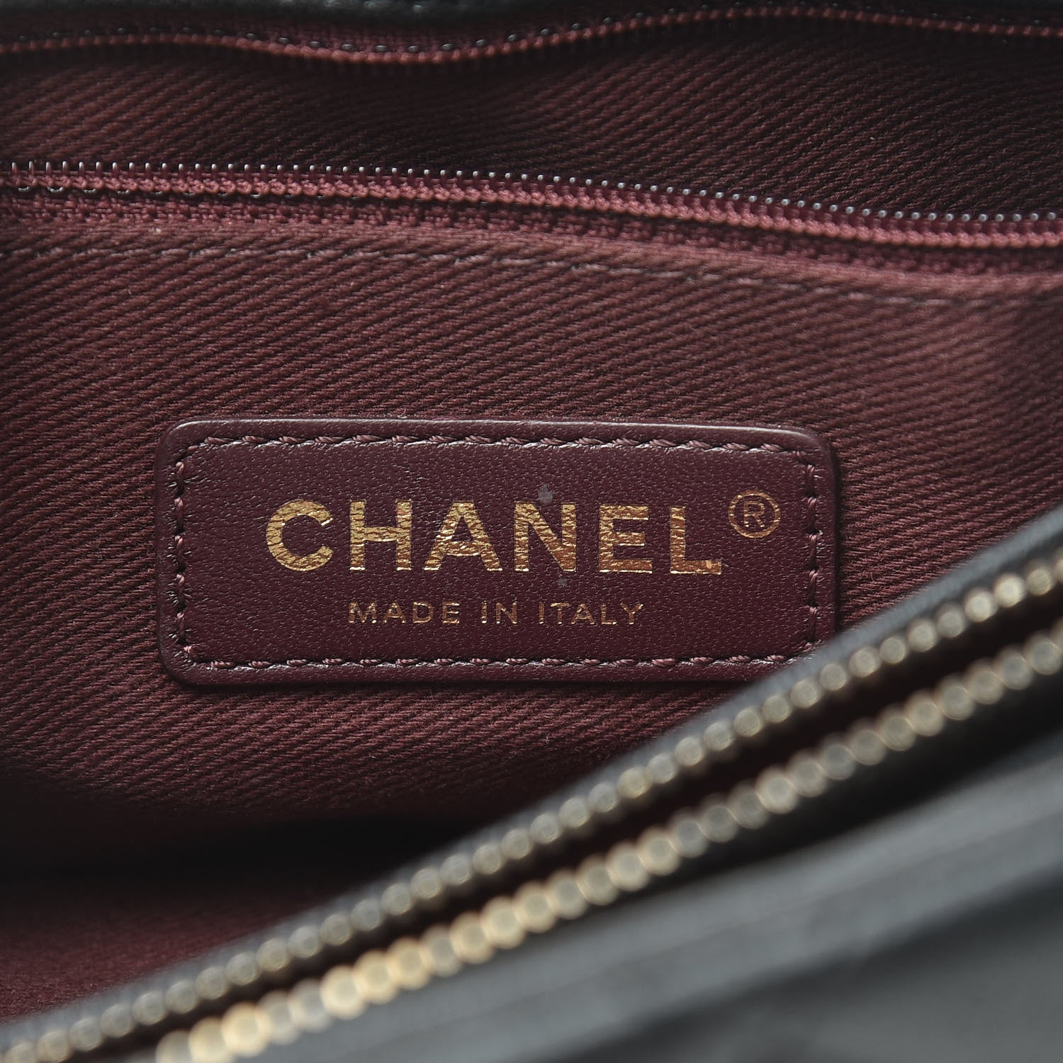Chanel Shiny Sheepskin Quilted Small Trapezio Flap Black 6 of 12