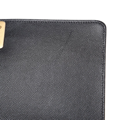 Chanel Caviar Quilted New Medium Boy Flap Black 10 of 11