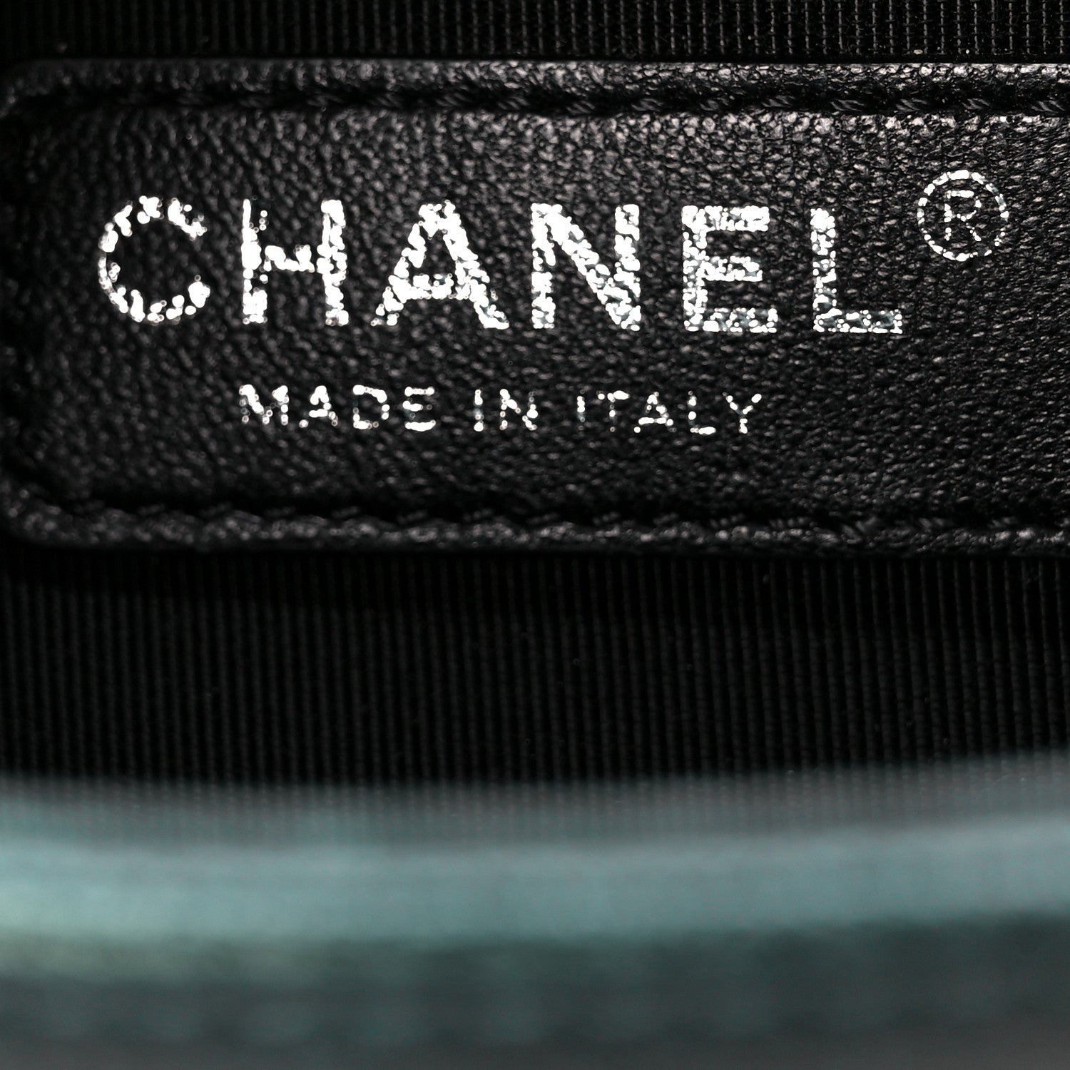 Chanel Iridescent Goatskin Quilted Small Boy Flap Green 6 of 10