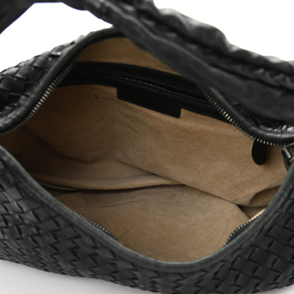 Bottega Veneta Nappa Intrecciato Medium Veneta Hobo Black 5 of 11