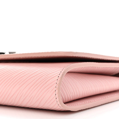 Louis Vuitton Epi Twist Chain Wallet Rose Ballerine 10 of 12