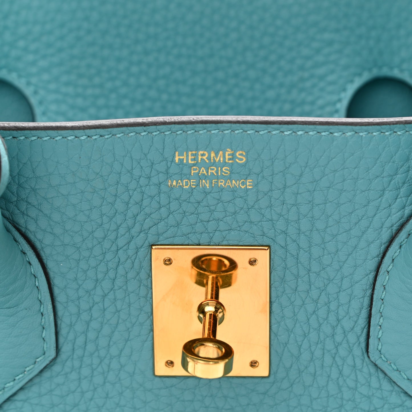 Taurillon Clemence Birkin 35 Bleu Saint Cyr