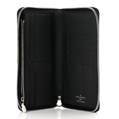 Louis Vuitton Epi Zippy Vertical Wallet Black 5 of 6