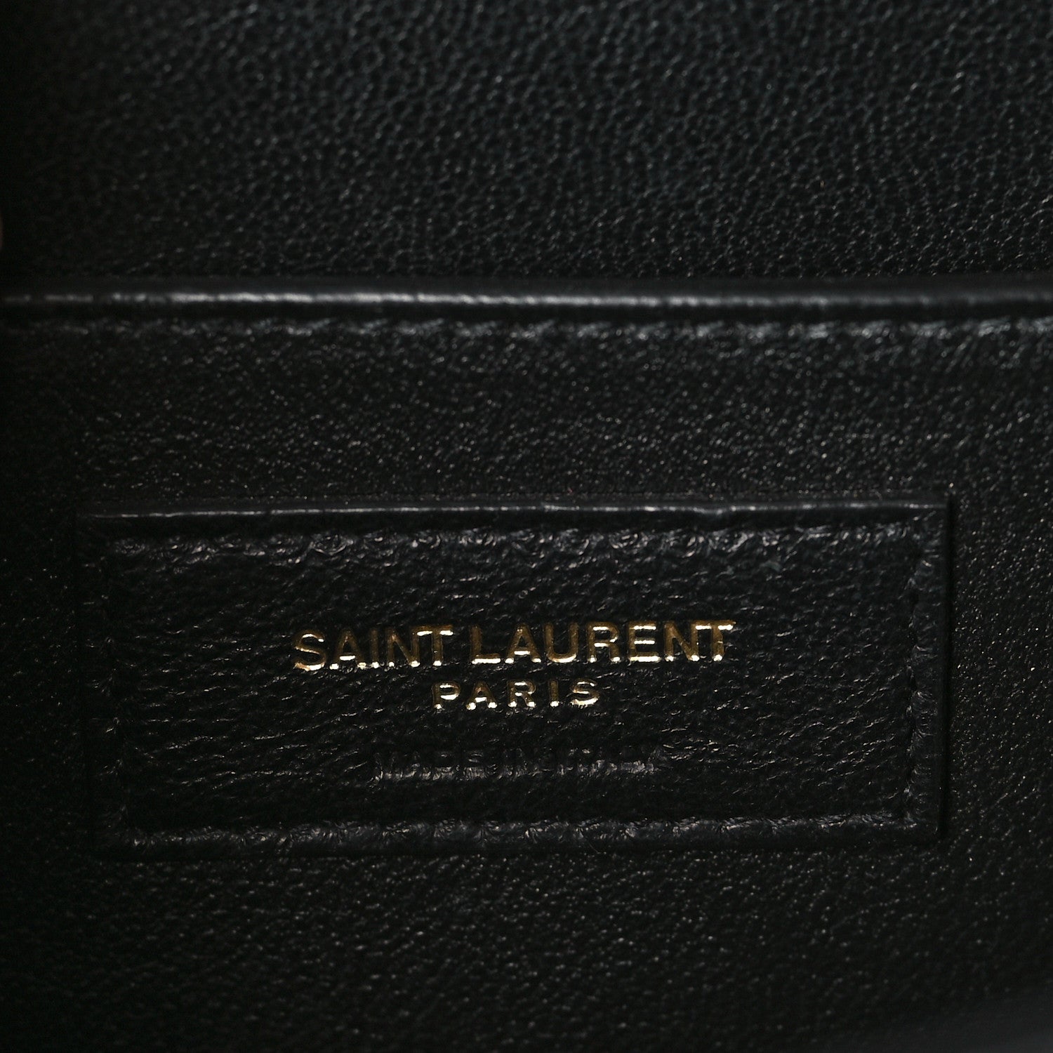 Saint Laurent Calfskin Medium Le 61 Shoulder Bag Black 6 of 9