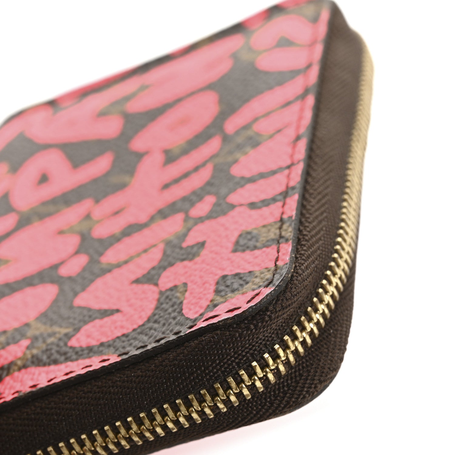 Louis Vuitton Monogram Graffiti Zippy Coin Purse Fuchsia 10 of 10