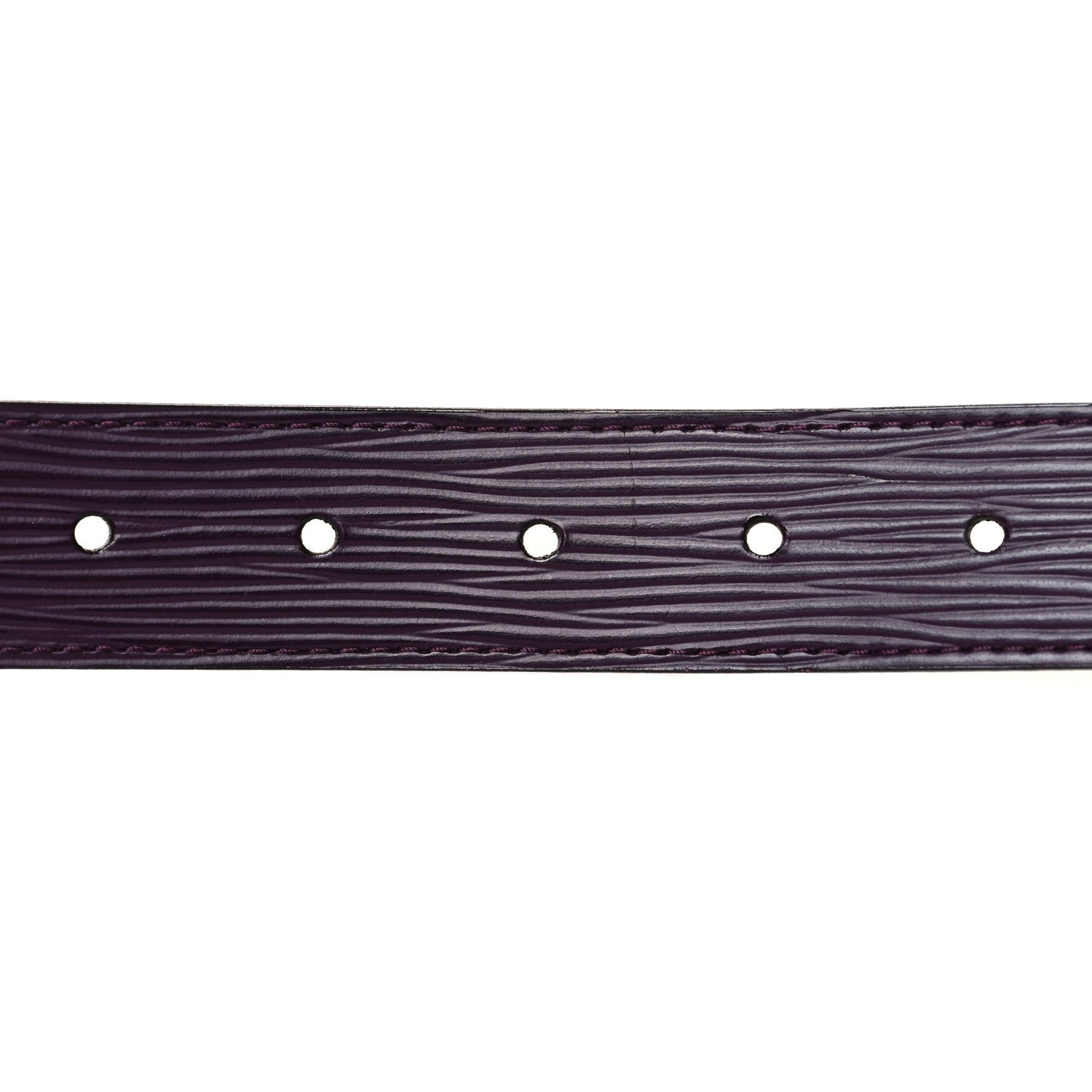 Louis Vuitton Epi 30mm LV Initiales Belt 80 32 Purple 3 of 10