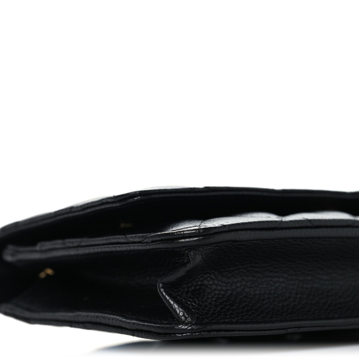 Chanel Caviar Quilted Wallet on Chain WOC Black 10 of 12
