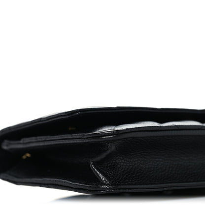 Chanel Caviar Quilted Wallet on Chain WOC Black 10 of 12
