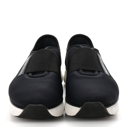 Prada Neoprene Slip On Sneakers 39 Black 3 of 9
