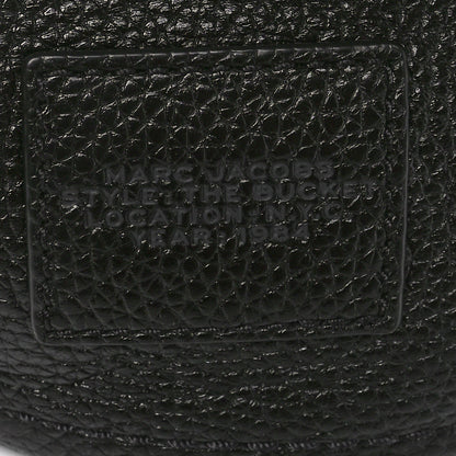 Marc Jacobs Grained Calfskin Mini The Bucket Bag Black 7 of 11