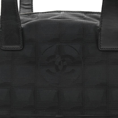 Chanel Nylon Travel Bowler Black 8 of 15