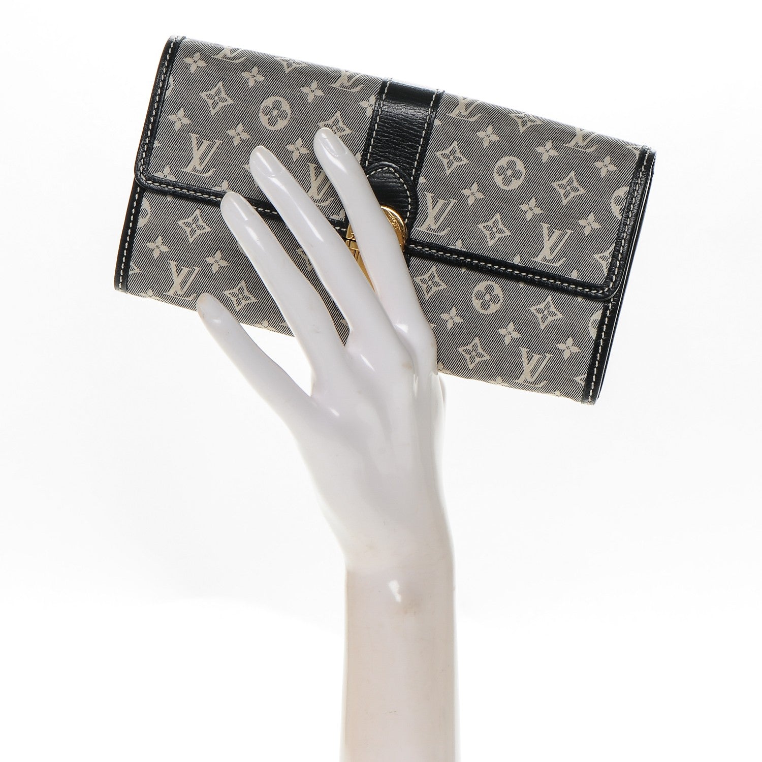 Louis Vuitton Monogram Idylle Sarah Wallet Encre 2 of 7