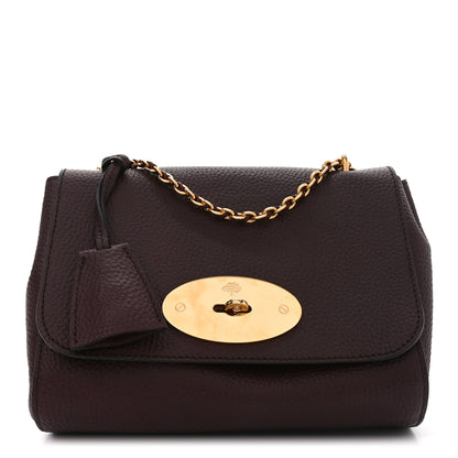 Mulberry Small Classic Grain Calfskin Small Lily Flap Oxblood 1 of 9