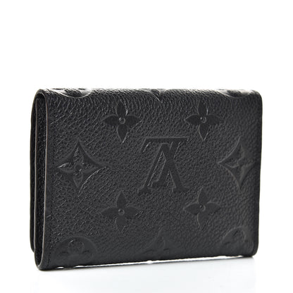 Louis Vuitton Empreinte Business Card Holder Black 3 of 7