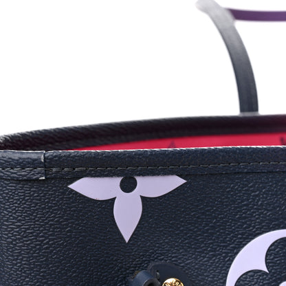 Louis Vuitton Monogram Giant Spring In The City Neverfull MM Midnight Fuchsia 11 of 11