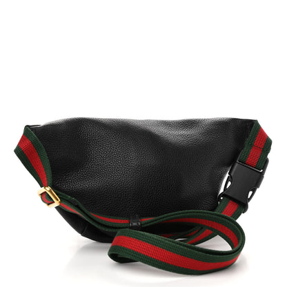 Gucci Grained Calfskin Small Logo Belt Bag Black 3 of 14