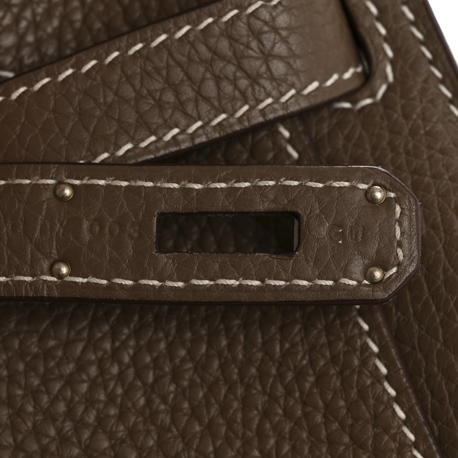 Hermes Taurillon Clemence Jypsiere 28 Etoupe 7 of 11