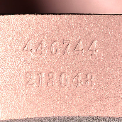 Gucci Calfskin Matelasse Mini GG Marmont Shoulder Bag Perfect Pink 7 of 17