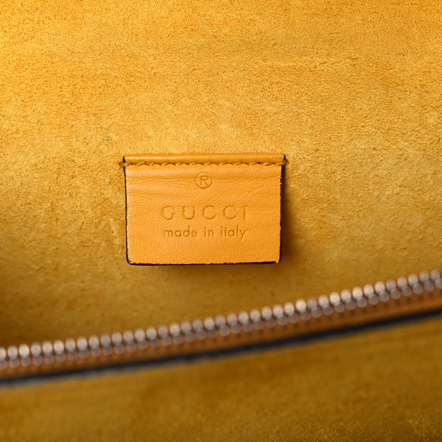 Gucci GG Supreme Monogram Small Dionysus Shoulder Bag Yellow 7 of 17