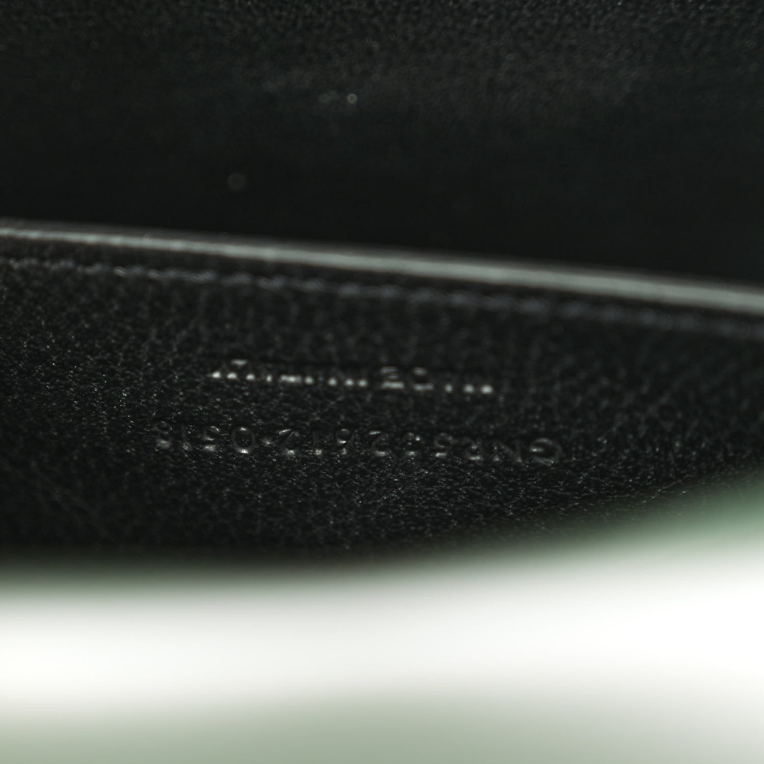 Saint Laurent Lambskin Matelasse Monogram Medium Vicky Chain Bag Algae 7 of 11