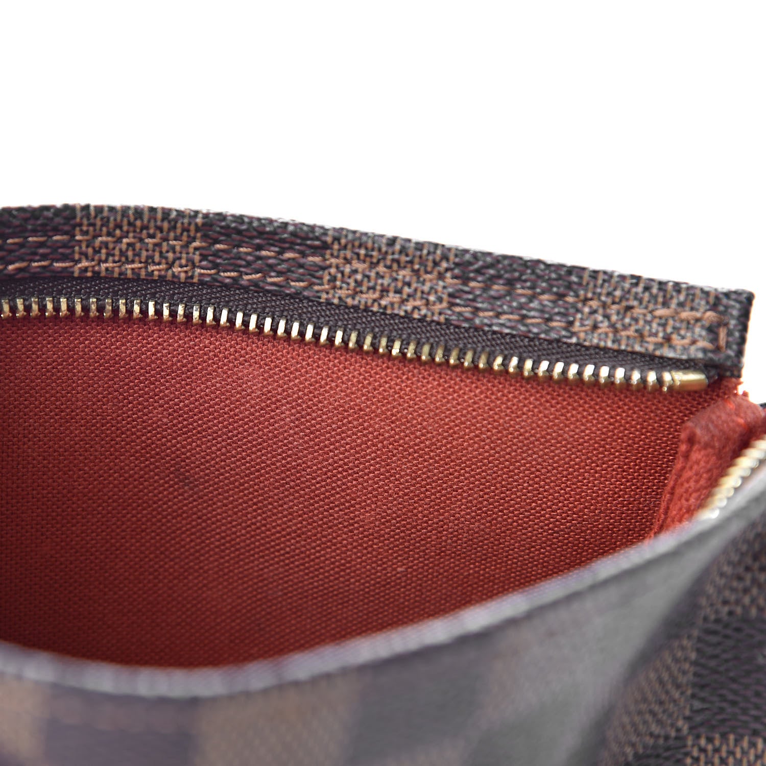 Louis Vuitton Damier Ebene Trousse Make Up Bag Pochette 14 of 17