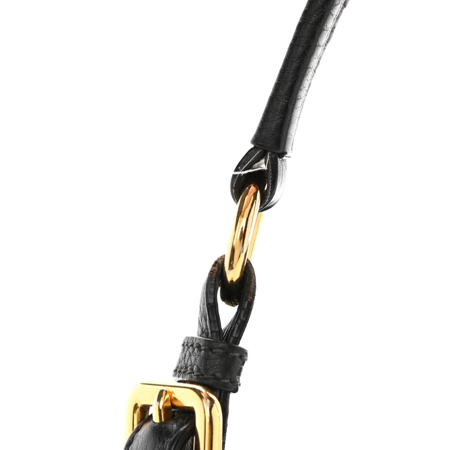 Prada Vitello Daino Hobo Black 10 of 10