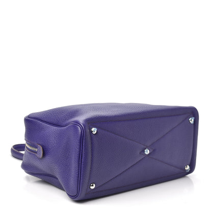 Hermes Taurillon Clemence Victoria II 35 Iris 4 of 10