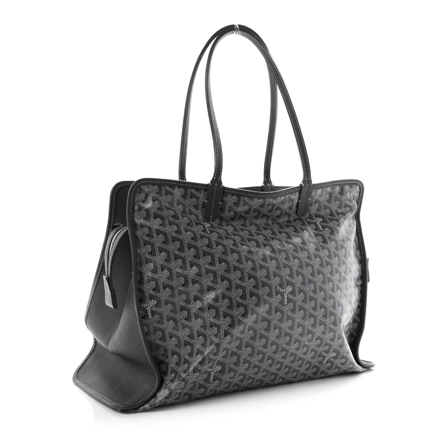 Goyard Goyardine Sac Hardy Pet Carrier PM Grey 4 of 13
