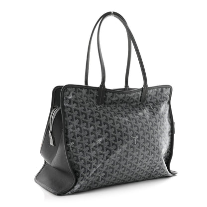 Goyard Goyardine Sac Hardy Pet Carrier PM Grey 4 of 13