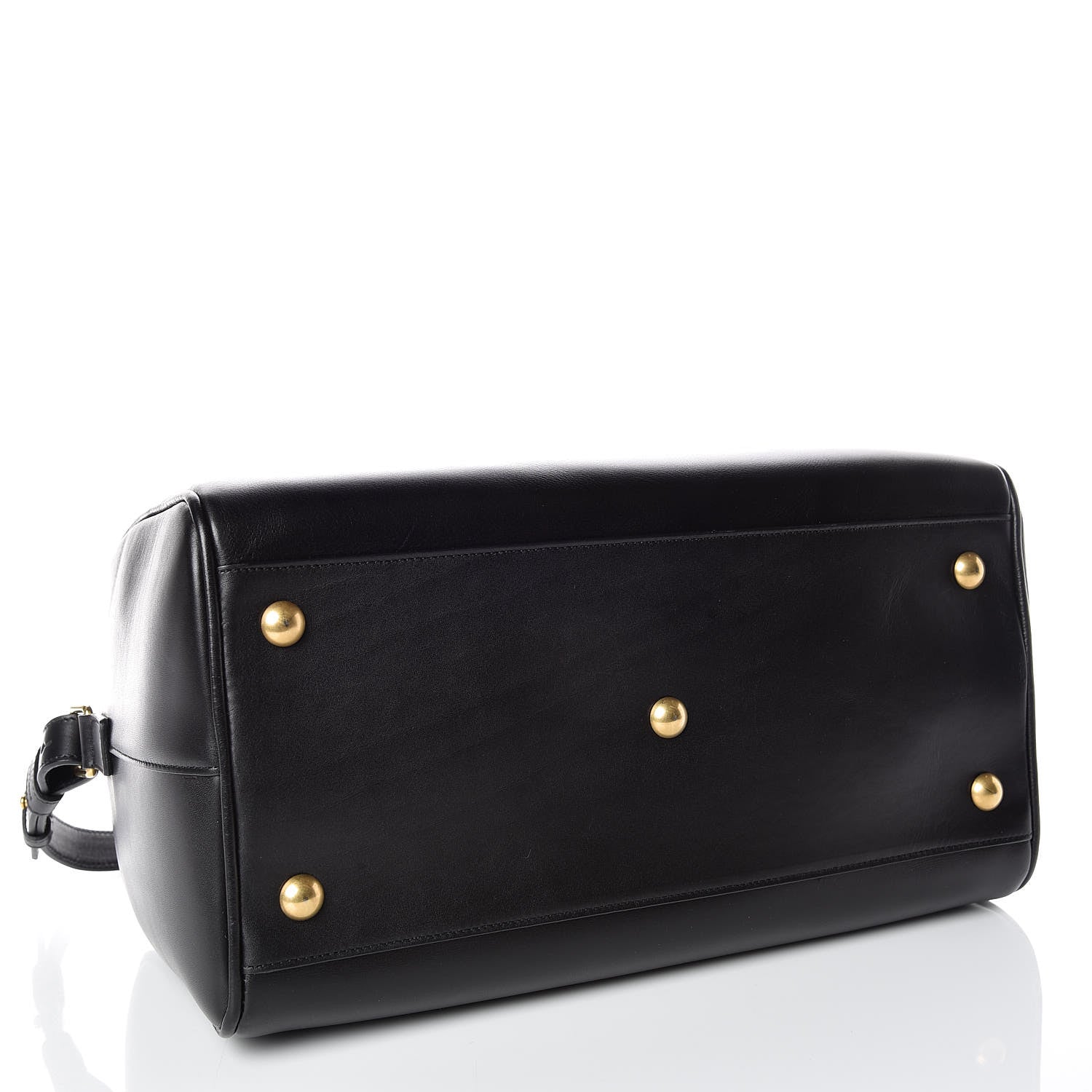 Saint Laurent Calfskin Classic Duffle 6 Black 4 of 10