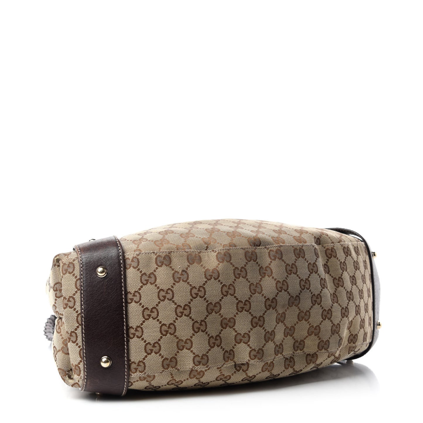 Monogram Medium Pelham Shoulder Bag Dark Brown