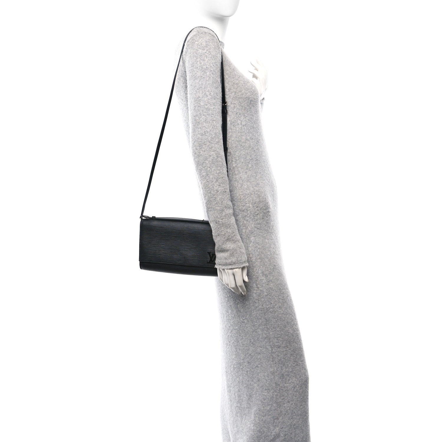 Louis Vuitton Epi Clery Black 2 of 9