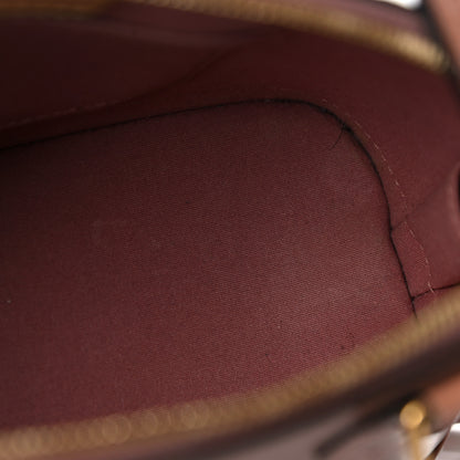 Louis Vuitton Vernis Alma BB Rose Velours 14 of 17