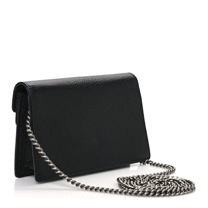 Gucci Calfskin Super Mini Dionysus Shoulder Bag Black 3 of 10