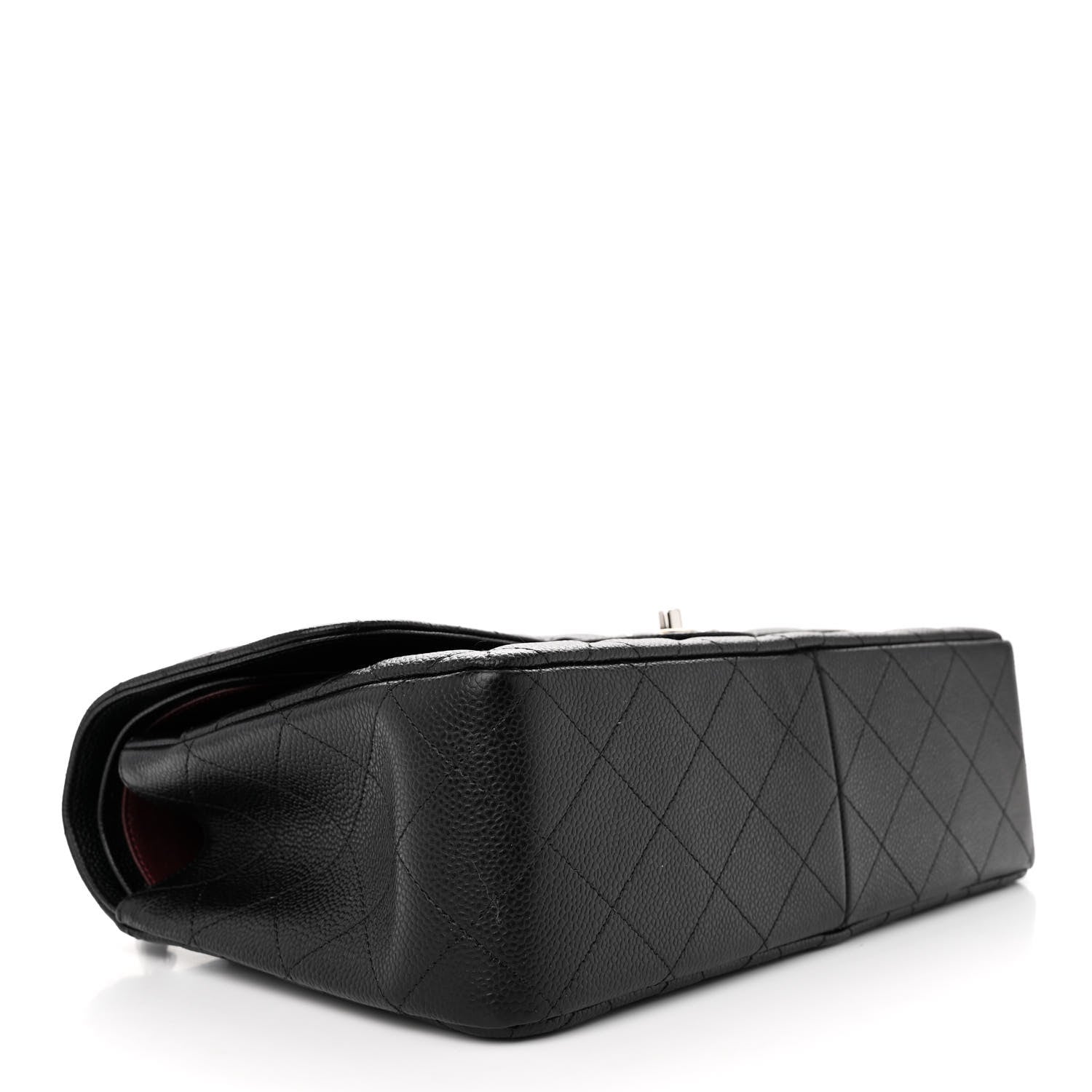 Chanel Caviar Quilted Jumbo Double Flap Black 4 of 11