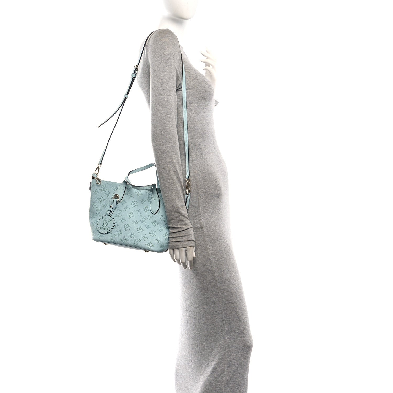 Louis Vuitton Mahina Reverse Blossom PM Jade Green 2 of 11